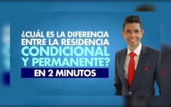 ¿Cuál es la diferencia entre la residencia condicional y permanente?