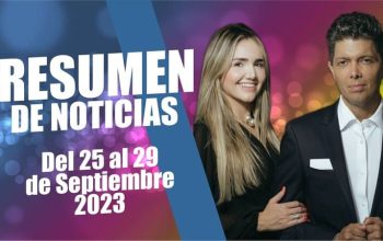 RESUMEN DE NOTICIAS Del 25 al 29 de Septiembre 2023