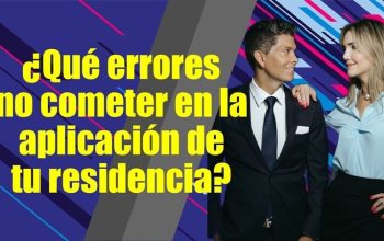 ¿Qué errores no cometer en la aplicación de tu residencia