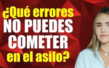 ¿Qué errores no puedes cometer en el asilo?