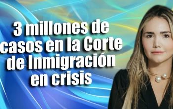 3 millones de casos en la Corte de Inmigración en crisis